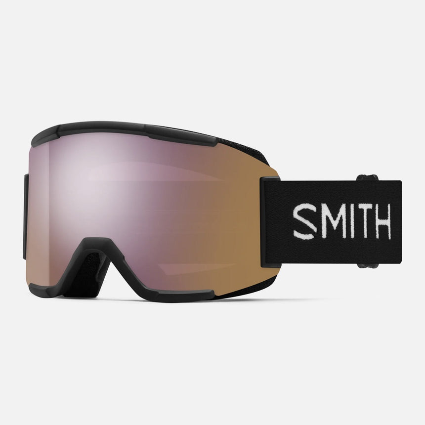 SMITH Squad Goggle 2026 - Black/ChromaPop Everyday Rose Gold Mirror