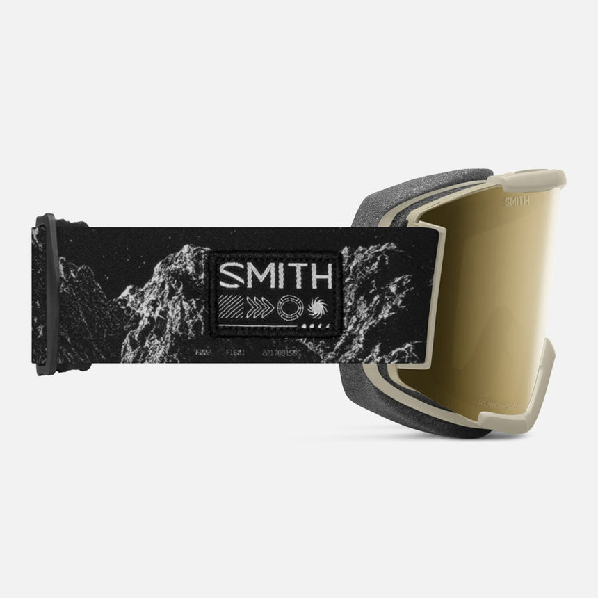 SMITH Squad Goggle 2026 - Chalk Space Invader/ChromaPop Sun Black Gold Mirror