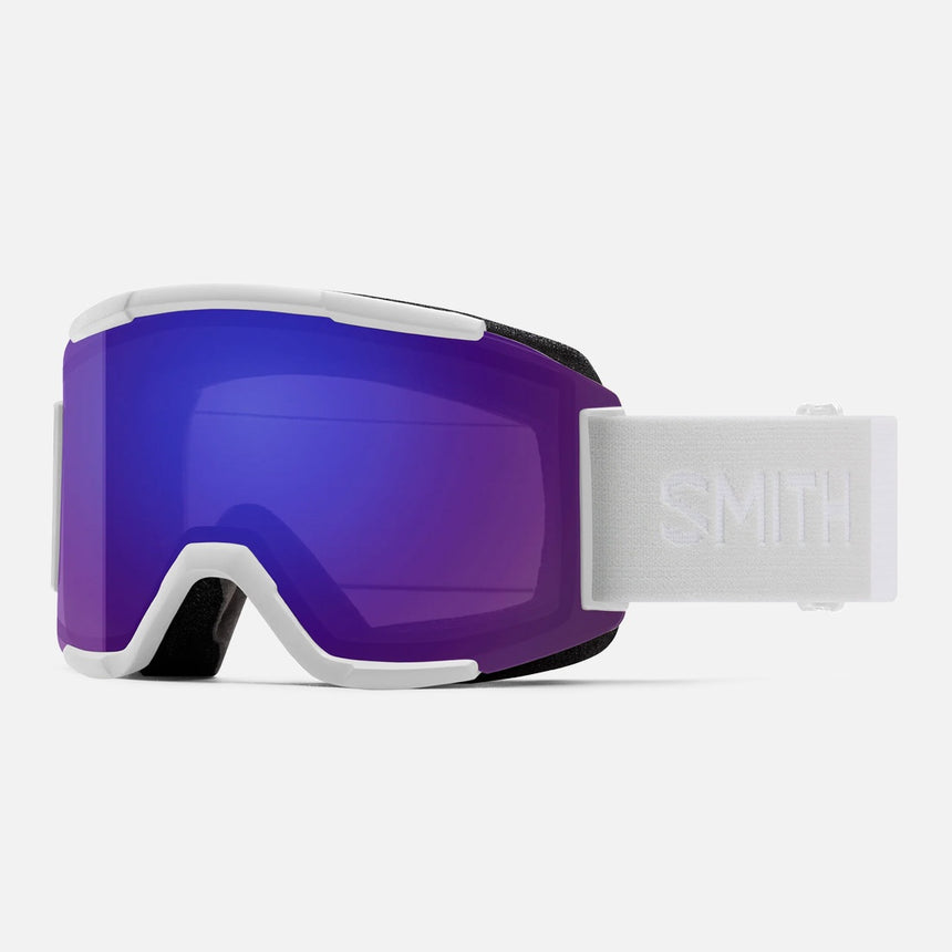 SMITH Squad Goggle 2026 - White Vapor/ChromaPop Everyday Violet Mirror