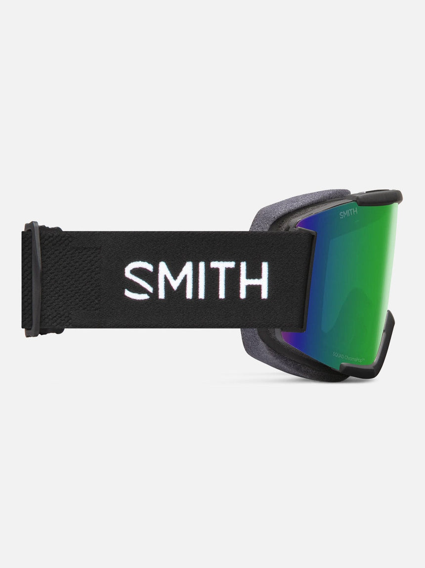 SMITH Squad Goggles 2026 - Black/ChromaPop Sun Green Mirror