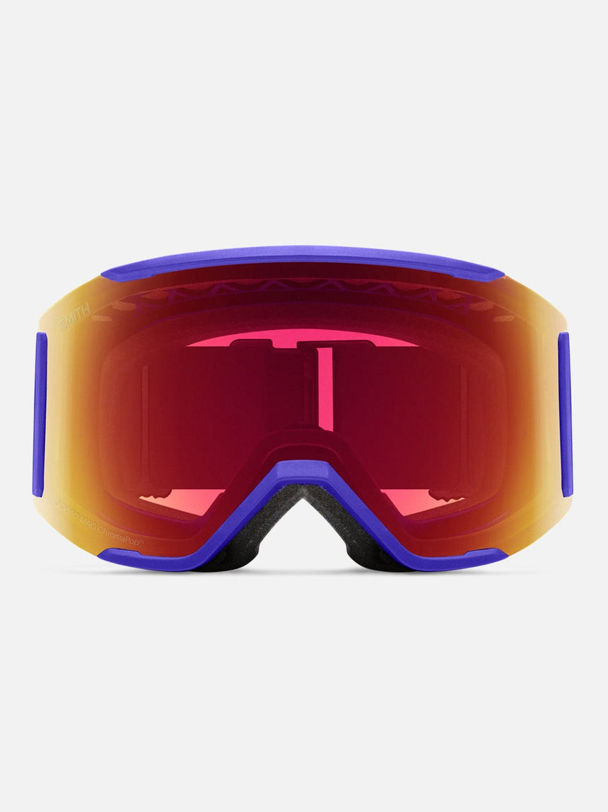 SMITH Squad Mag Goggle 2026 - Ultraviolet Peaking/ChromaPop Pro Photochromic Red Mirror