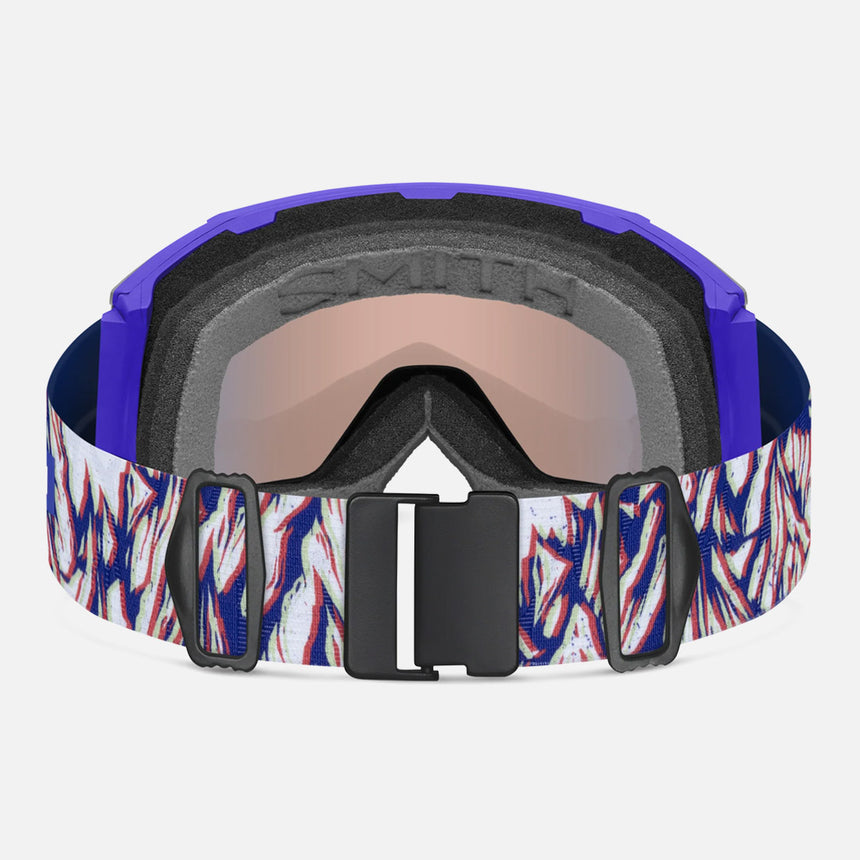 SMITH Squad Mag Goggle 2026 - Ultraviolet Peaking/ChromaPop Pro Photochromic Red Mirror