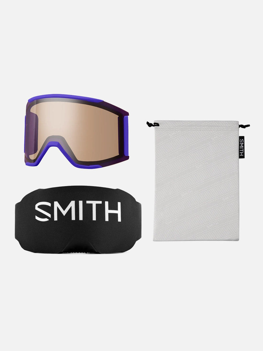 SMITH Squad Mag Goggle 2026 - Ultraviolet Peaking/ChromaPop Pro Photochromic Red Mirror