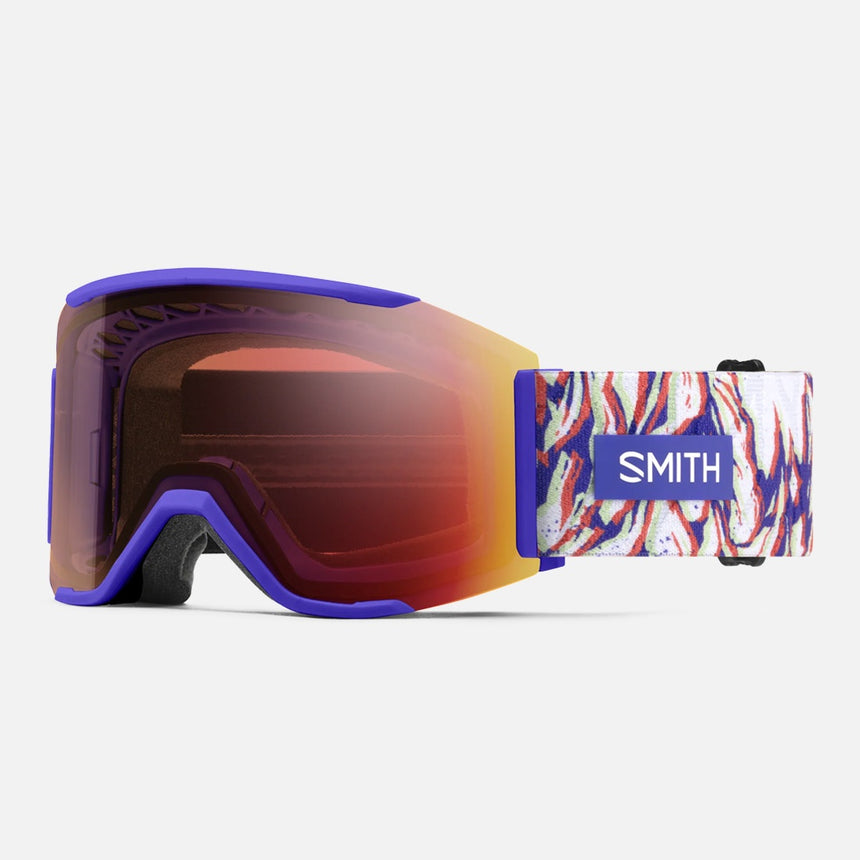 SMITH Squad Mag Goggle 2026 - Ultraviolet Peaking/ChromaPop Pro Photochromic Red Mirror