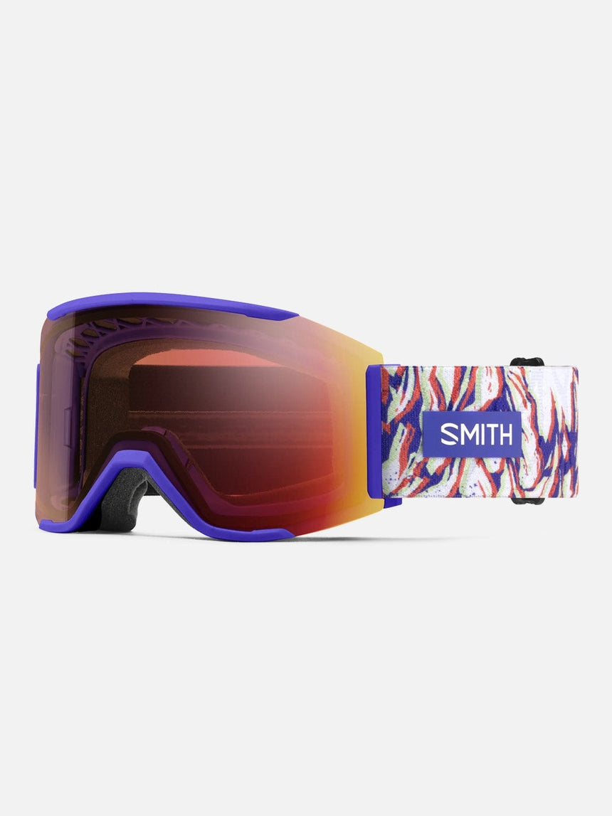 SMITH Squad Mag Goggle 2026 - Ultraviolet Peaking/ChromaPop Pro Photochromic Red Mirror