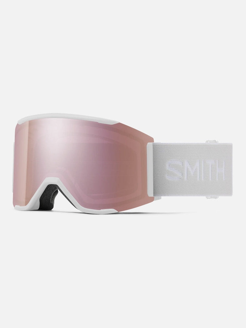 SMITH Squad Mag Goggle 2026 - White Vapor/ChromaPop Everyday Rose Gold Mirror