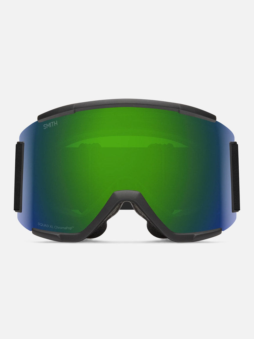 SMITH Squad XL Goggle 2026 - Black/ChromaPop Sun Green Mirror
