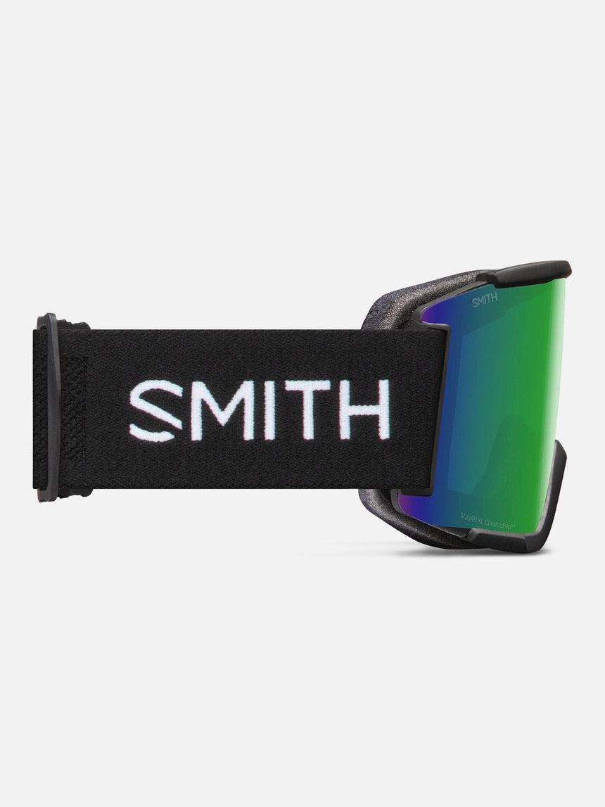 SMITH Squad XL Goggle 2026 - Black/ChromaPop Sun Green Mirror