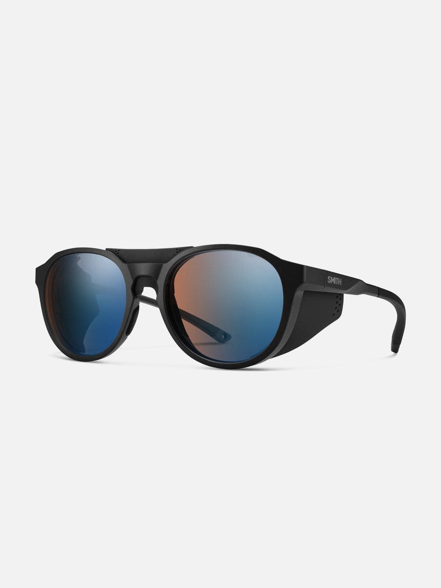 SMITH Venture Sunglasses - Matte Black/ChromaPop Glacier Photochromic Copper Blue Mirror