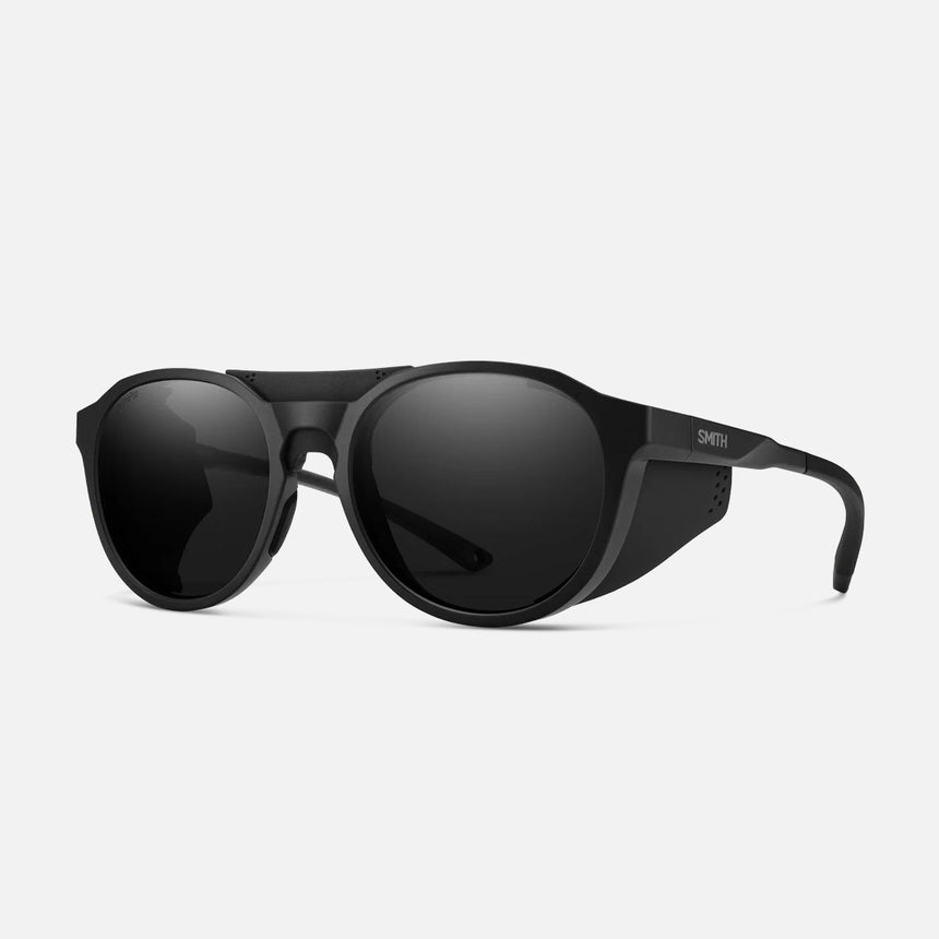 SMITH Venture Sunglasses - Matte Black/ChromaPop Glass Polarized Black