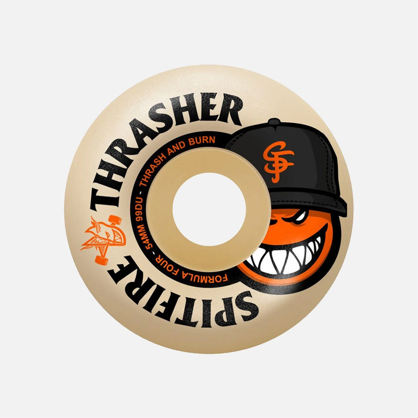 SPITFIRE X Thrasher F4 The City 99DU Radial Full Wheels - Natural