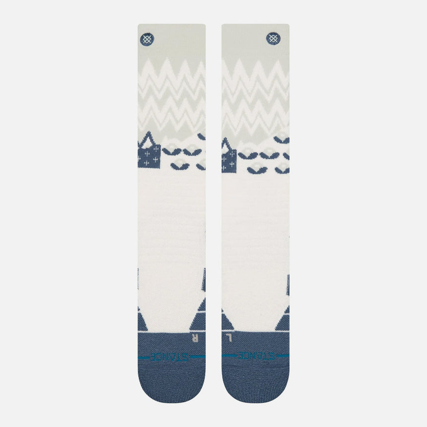 STANCE Alpine Mid Poly Snow Sock - Pale Blue