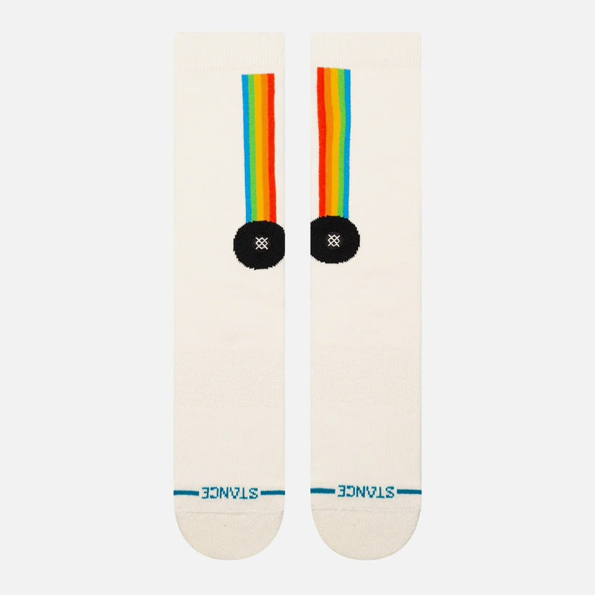 STANCE Aperture Sock - White