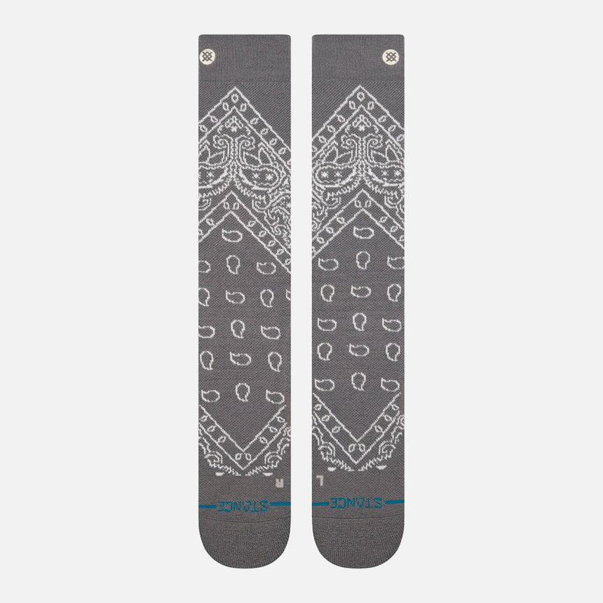 STANCE Barrio Mid Wool Snow Sock - Dark Grey