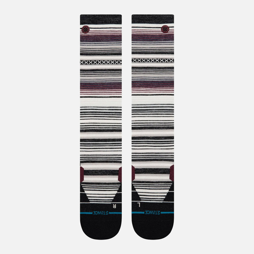 STANCE Curren Ultralight Wool Snow Sock - Black