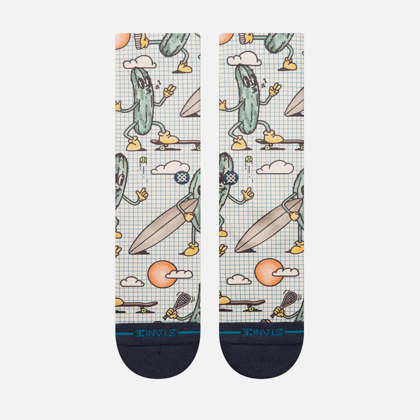 STANCE Feeling Pickled Crew Sock - Cream