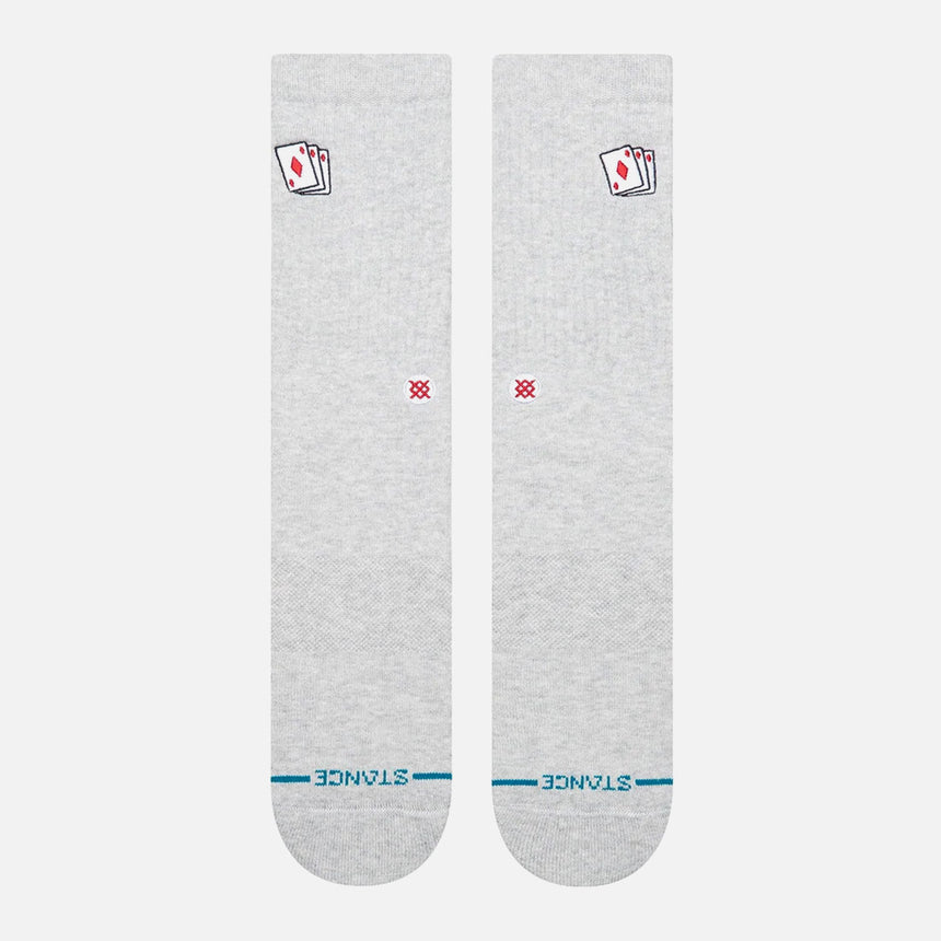 STANCE Hit Me Crew Sock - Heather Grey