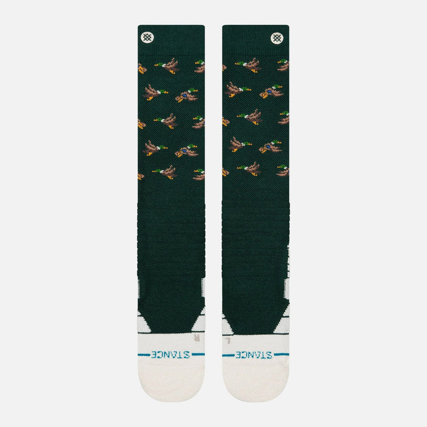 STANCE Huntin Mid Poly Snow Sock - Pine