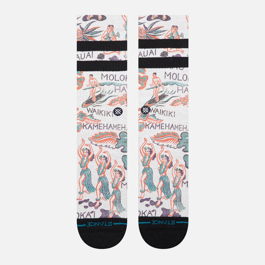 STANCE Lei Lei Crew Sock - Grey