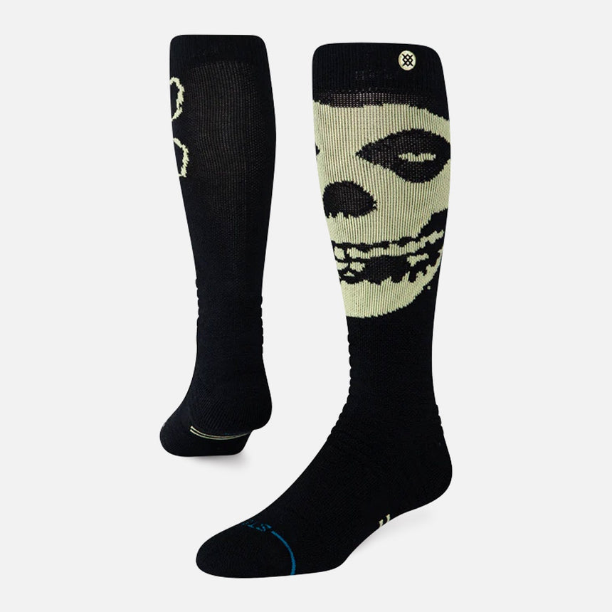 STANCE Misfits Wool Snow Sock - Black