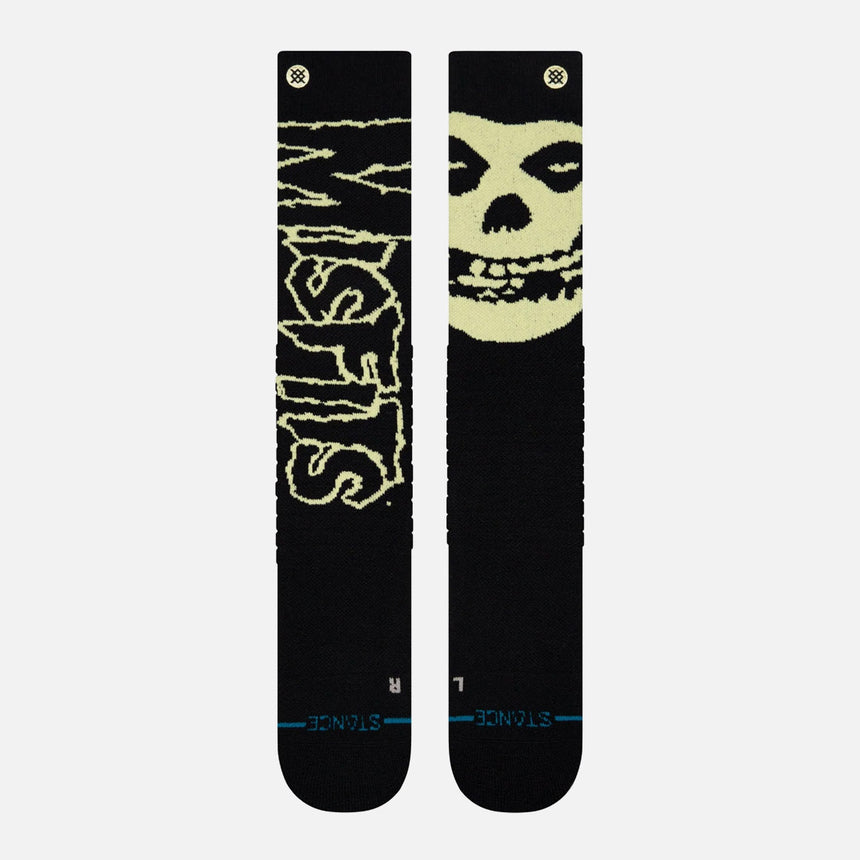 STANCE Misfits Wool Snow Sock - Black