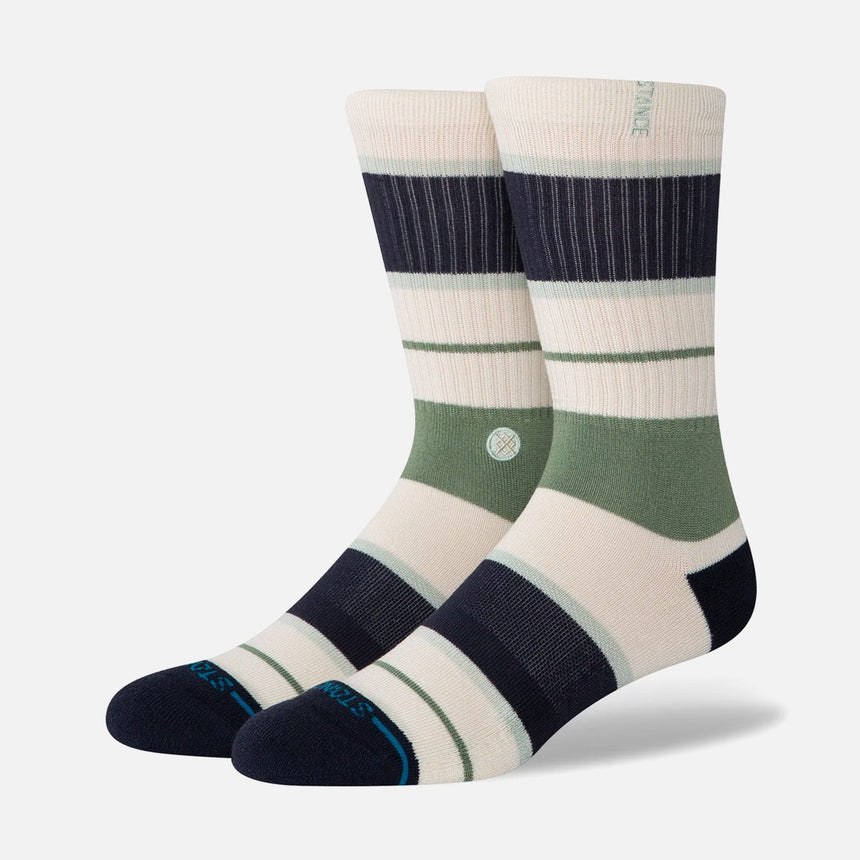 STANCE Striped Delight Crew Sock - Canvas