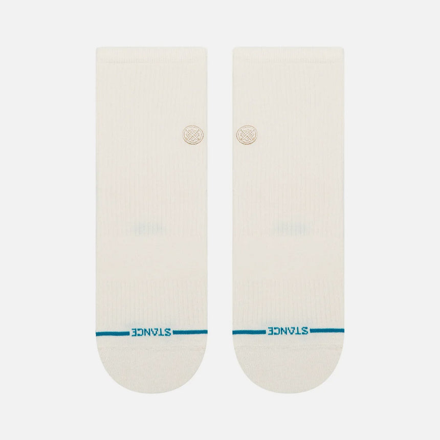 STANCE Women's Fine Rib Quarter Sock - Ivory