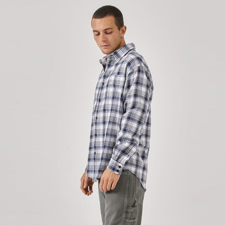 THRILLS Energy Special Long Sleeve Shirt - Navy