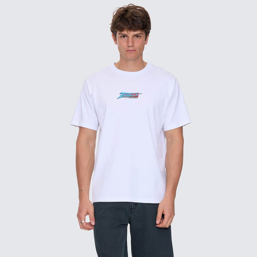 THRILLS Heavy Voltage Merch Fit Tee - White