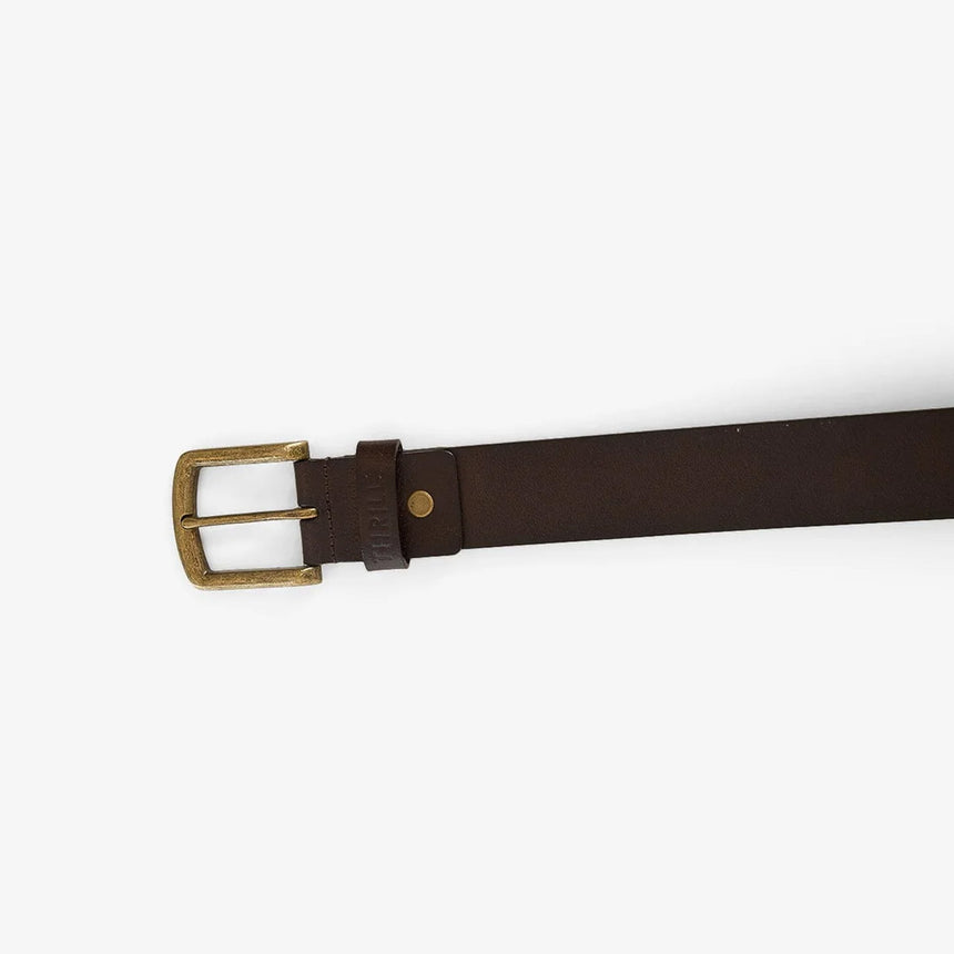 THRILLS Leather Belt - Brown