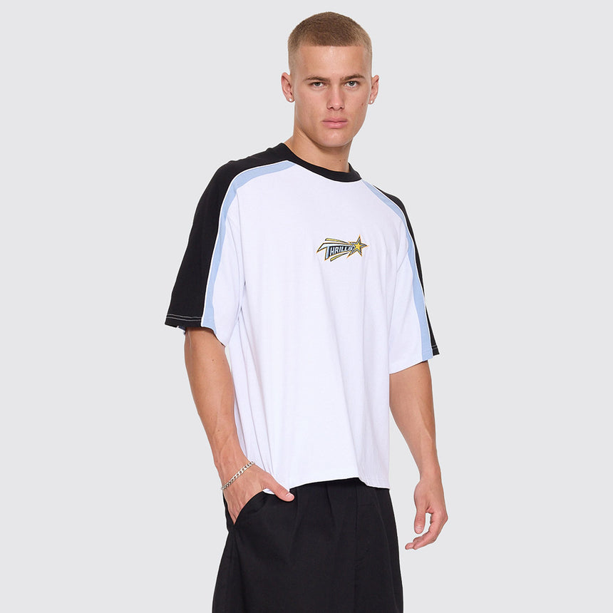 THRILLS Magic Panel Oversize Box Tee - White
