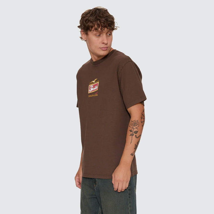THRILLS Make Em Tough Merch Tee - Postal Brown