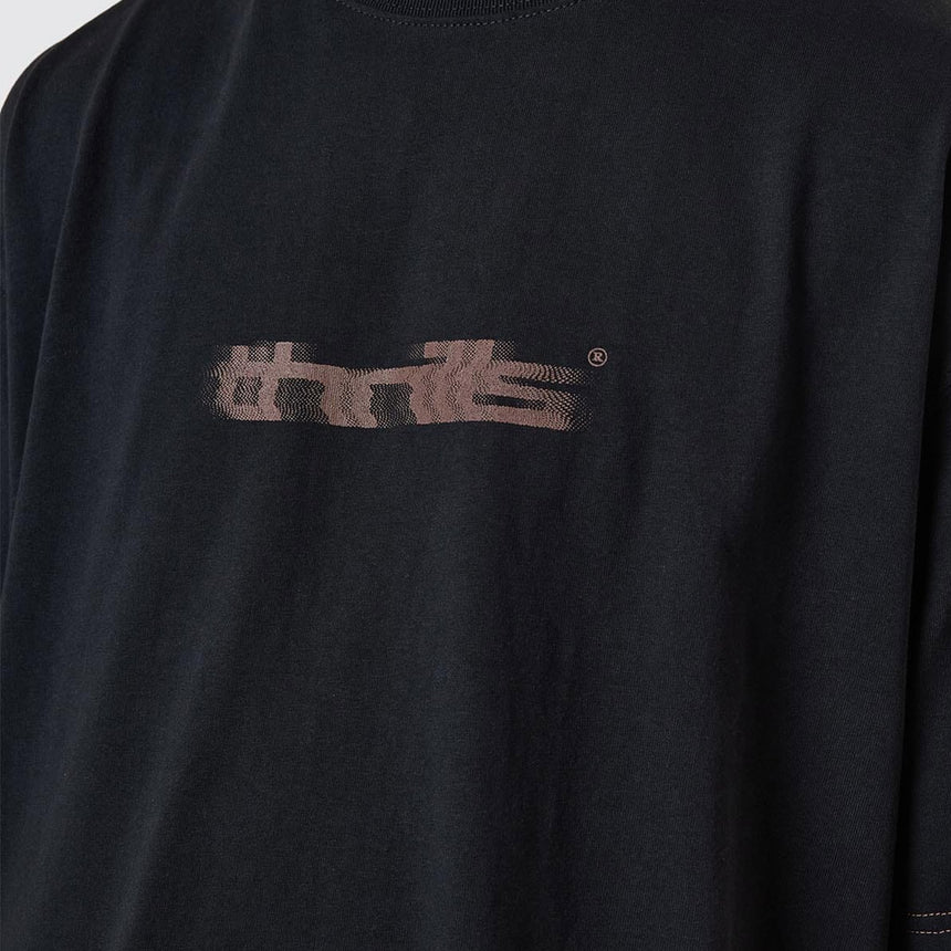 THRILLS Metamorphic Daze Box Fit Oversize Short Tee - Washed Black