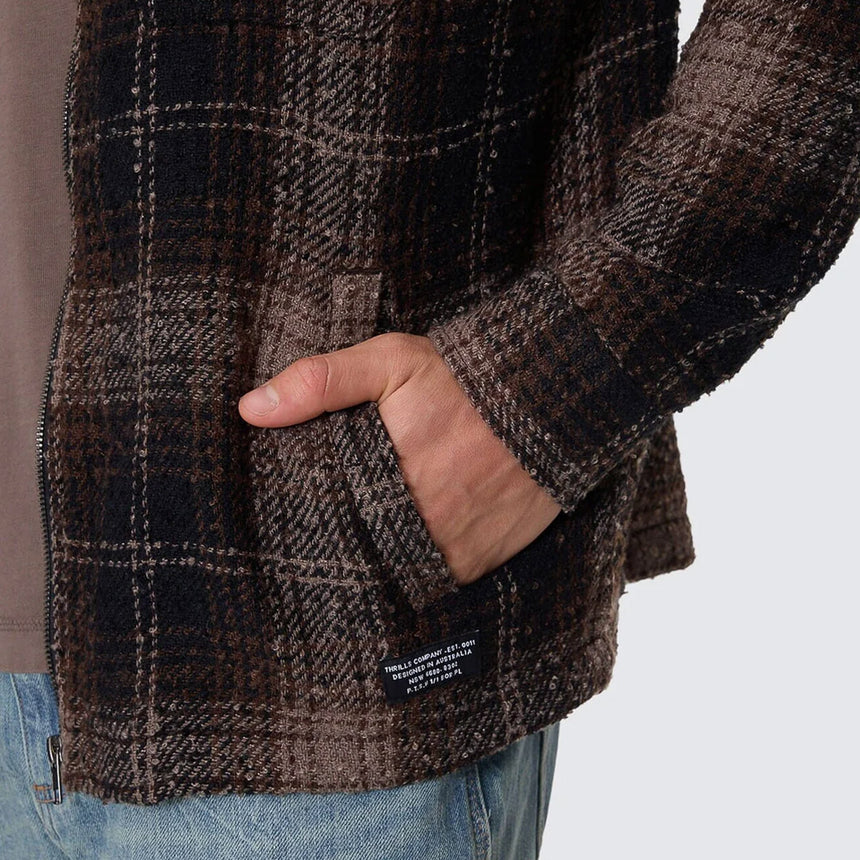 THRILLS Primitive Flannel Jacket - Falcon
