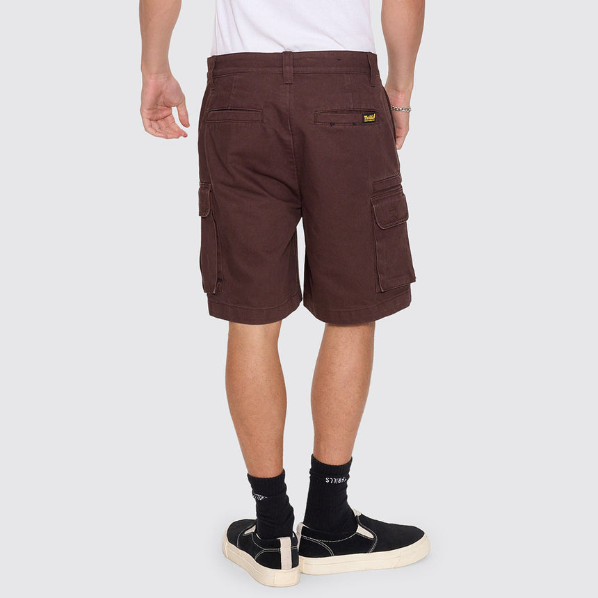 THRILLS Slacker Union Cargo Short - Postal Brown