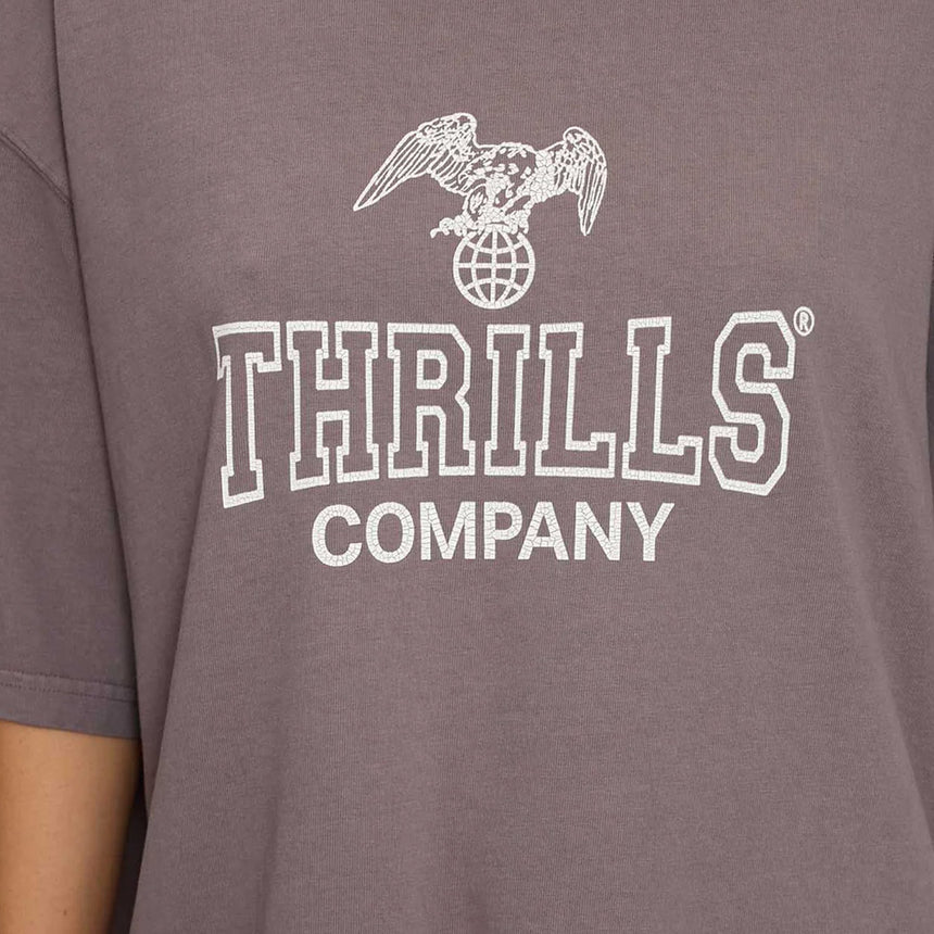 THRILLS Women's Break Point Oversized Tee - Shroom