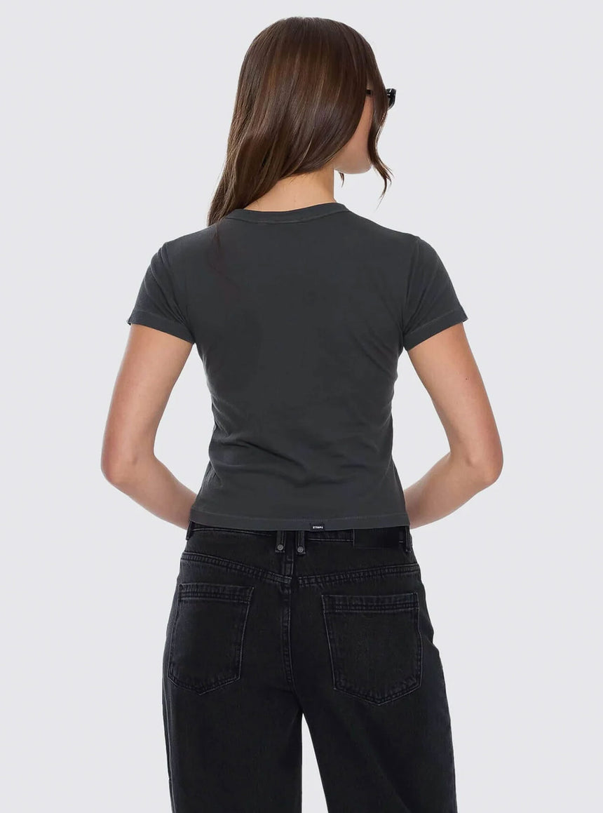 THRILLS Women's Neon Metal Boy Tee - Merch Black