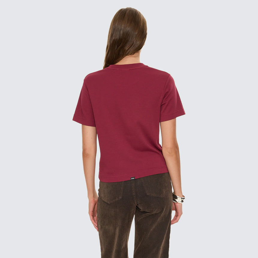 THRILLS Women's Nightbloom Essential Tee - Garnet Orchid