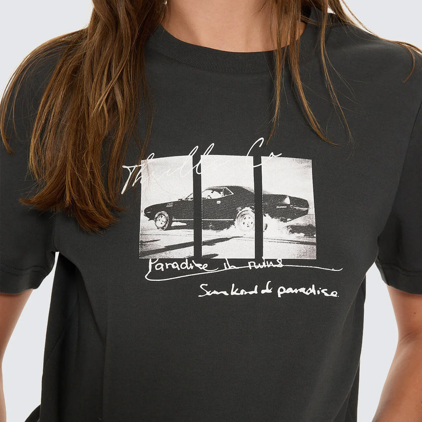 THRILLS Women's Nowhere Fast Essential Tee - Carbon