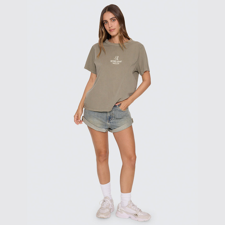 THRILLS Women's Risen Relaxed Tee - Olive