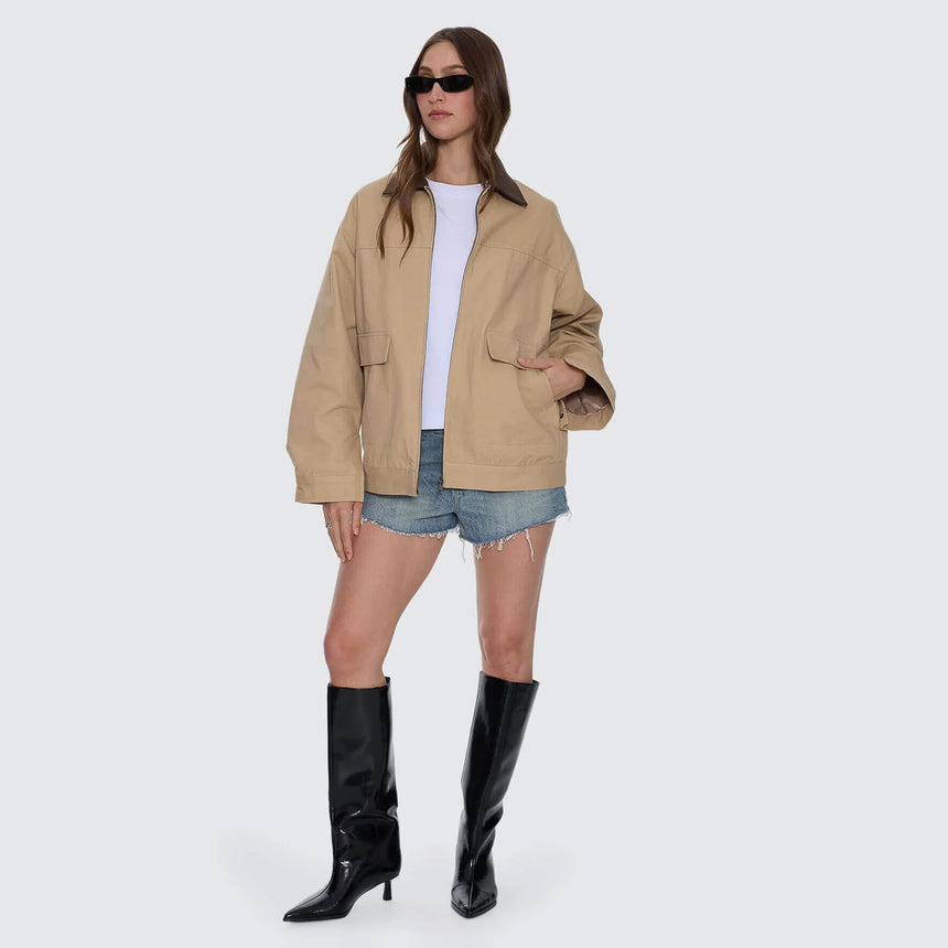 THRILLS Women's Robbie Chore Jacket - Camel