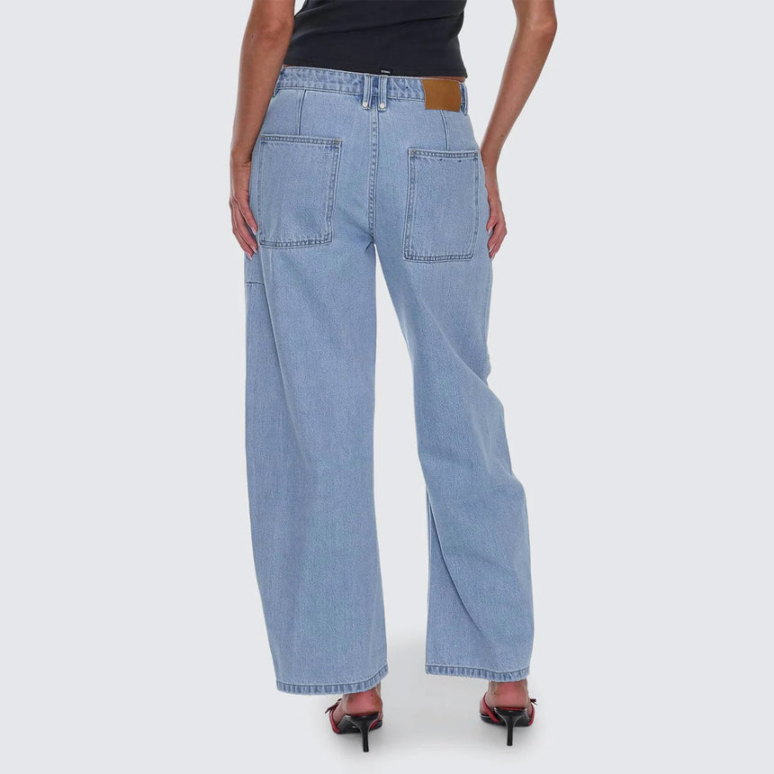 THRILLS Women's Sloane Low Rise Barrel Jean - Ageless Blue