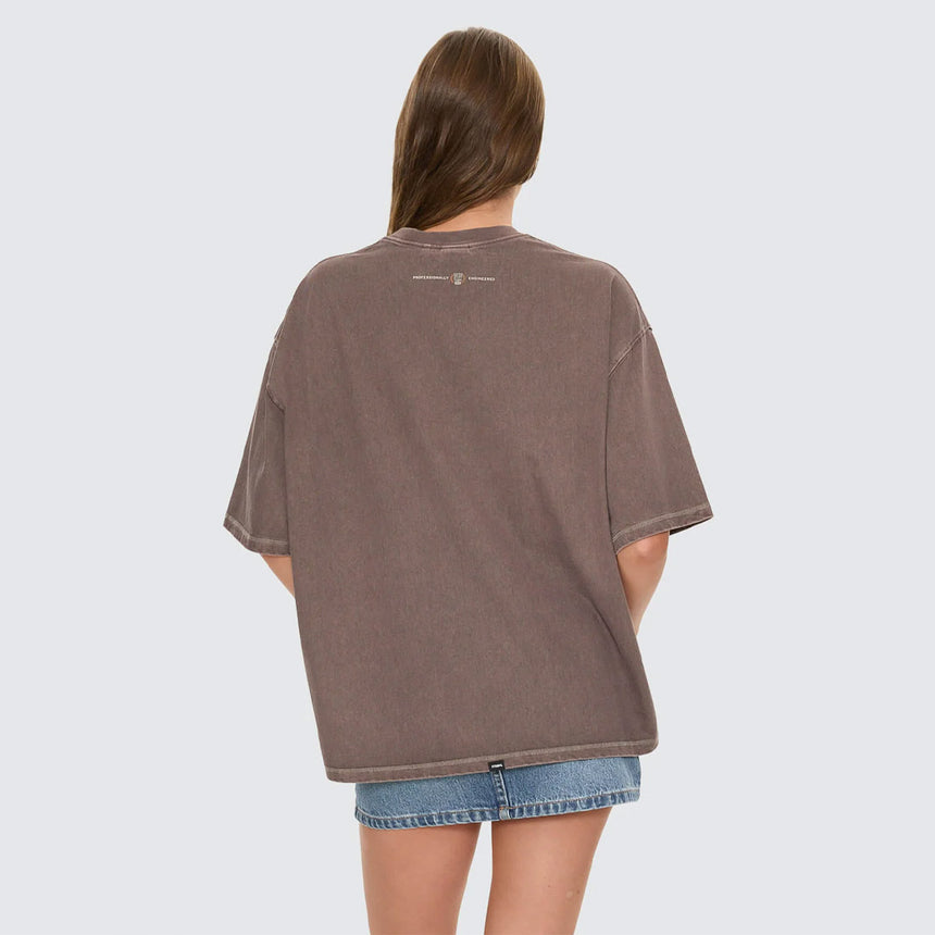 THRILLS Women's Take It Easy Oversized Tee - Clay Smoke