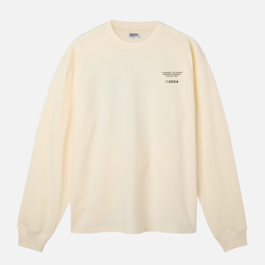 UNION Throwback Long Sleeve Tee - Bone