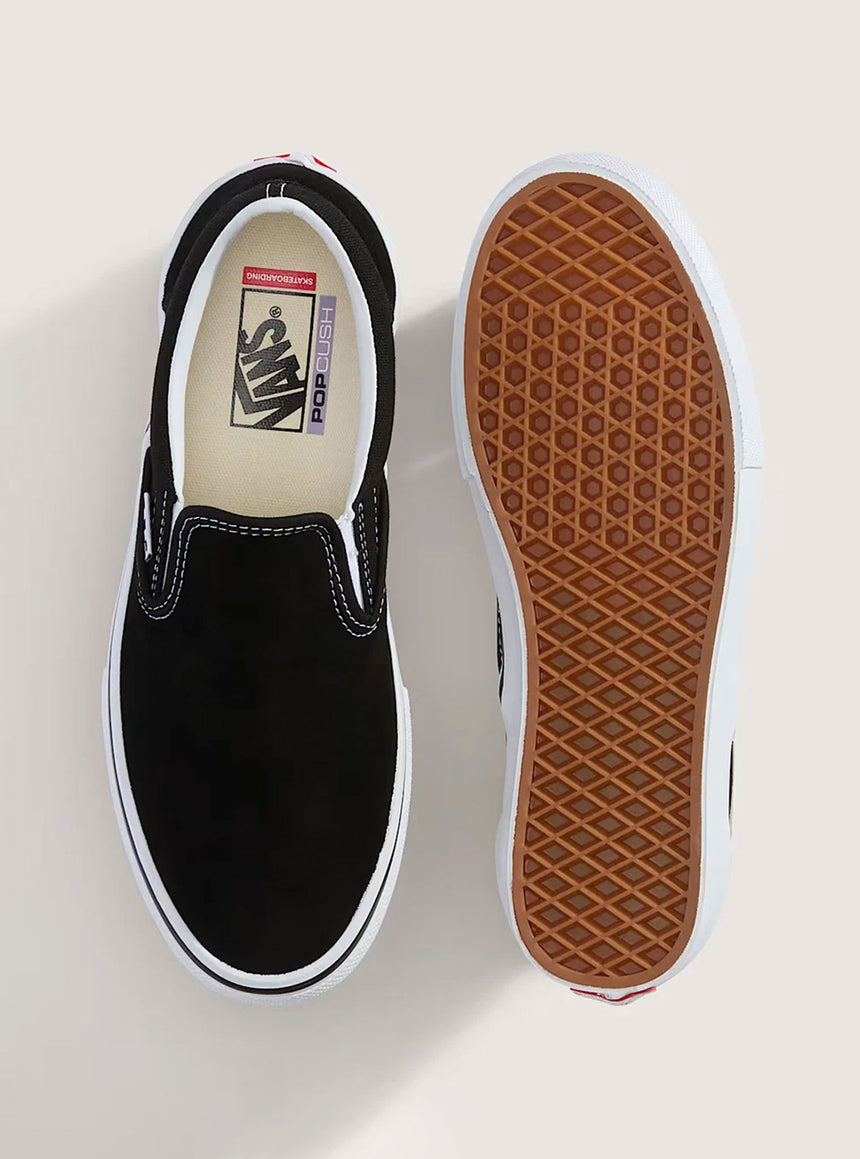 VANS Skate Slip-On - Black/White