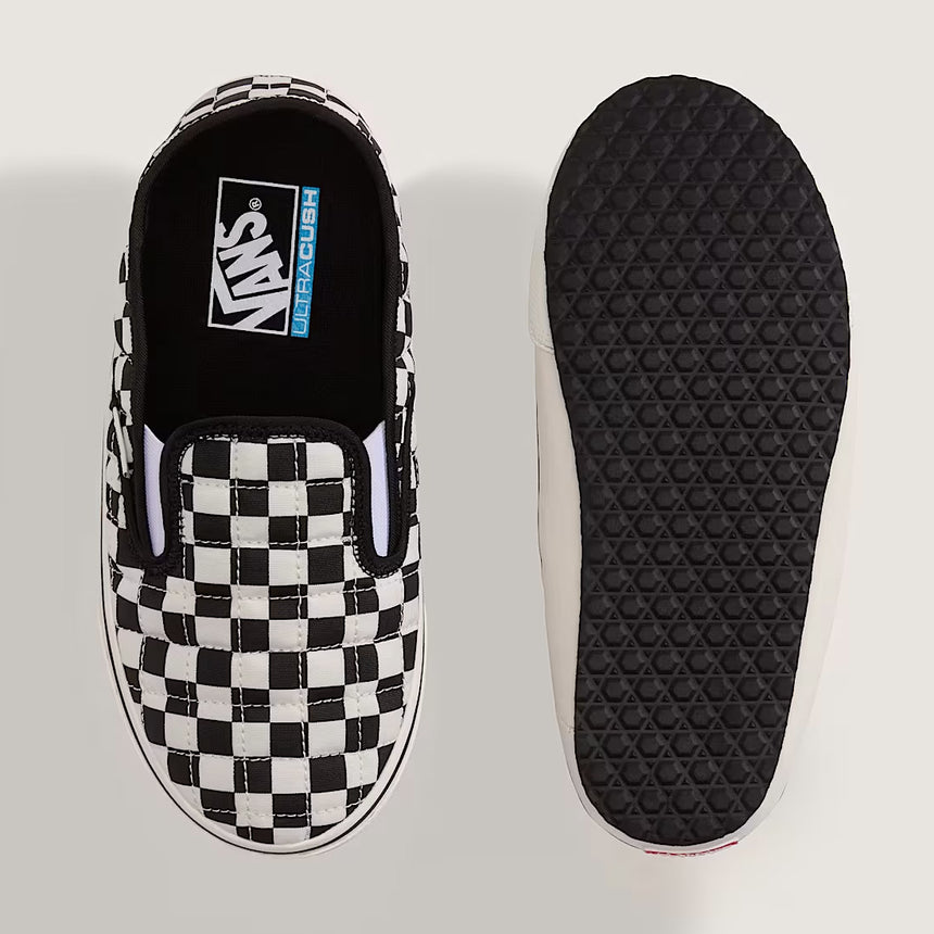 VANS Slip-er 2 (Checkerboard) - Black/Classic White