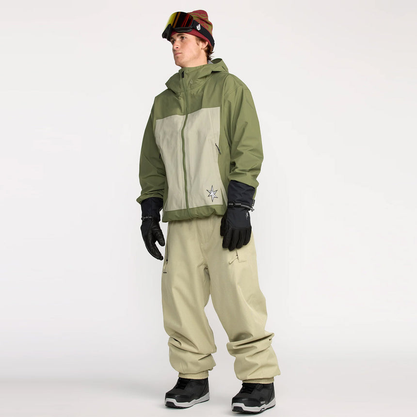 VOLCOM Arthur 3L Jacket 2026 - Dark Olive