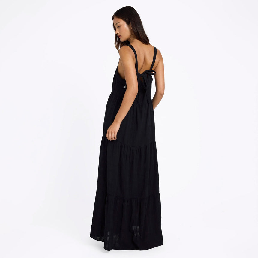 VOLCOM Boa Maxi Dress - Black