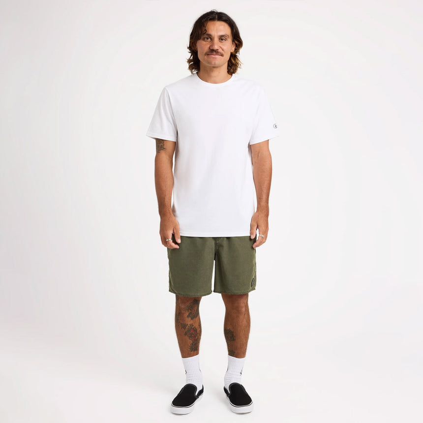VOLCOM Center 17" Trunks - Squadron Green