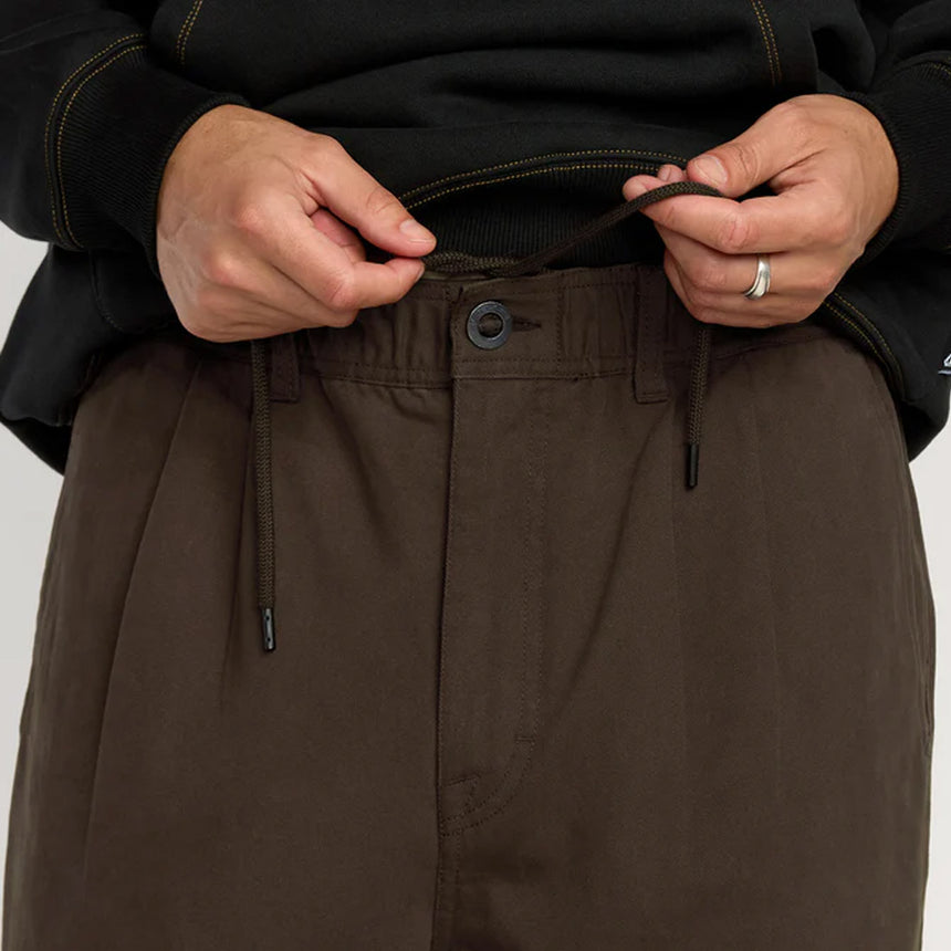 VOLCOM Chillow Pleat EW Pant - Cacao